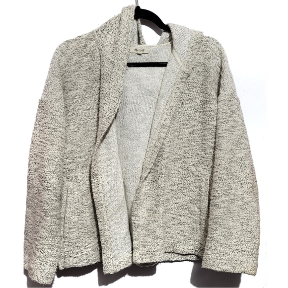 Madewell Sweaters - ⬇️$24 madewell cozy textured gray knit hooded